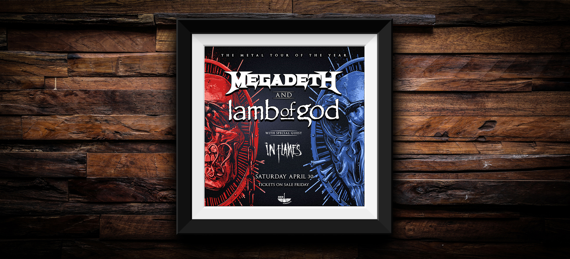 DEB Concert | BOK MEGADETH and Lamb of God